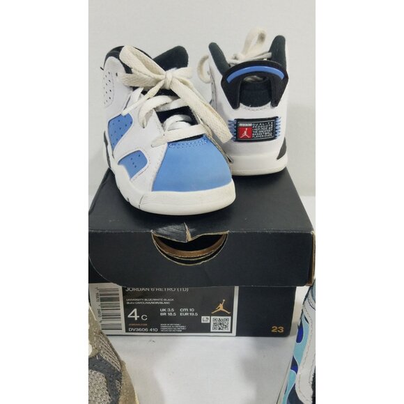 Toddler Sneakers Bundle: New Balance 990 Grey Size 4 Jordan 6 Retro Size 4 Vans - Picture 11 of 16